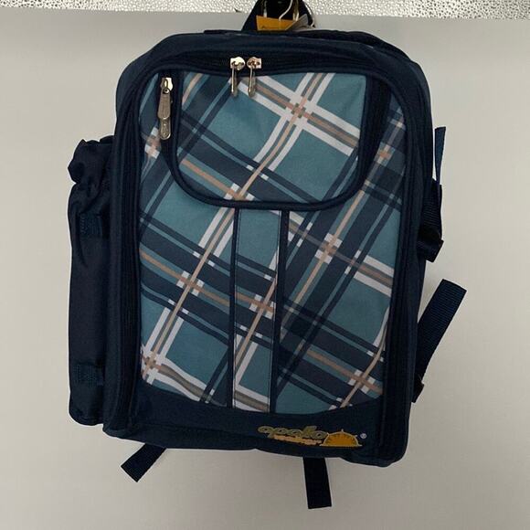 Apollo walker Picnic Backpack Bag for 2 Person with Cooler Compartment - Picture 2 of 15